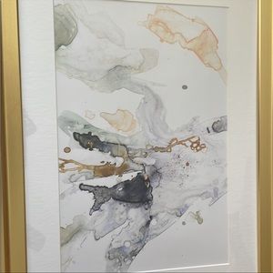 Framed artwork (watercolor)